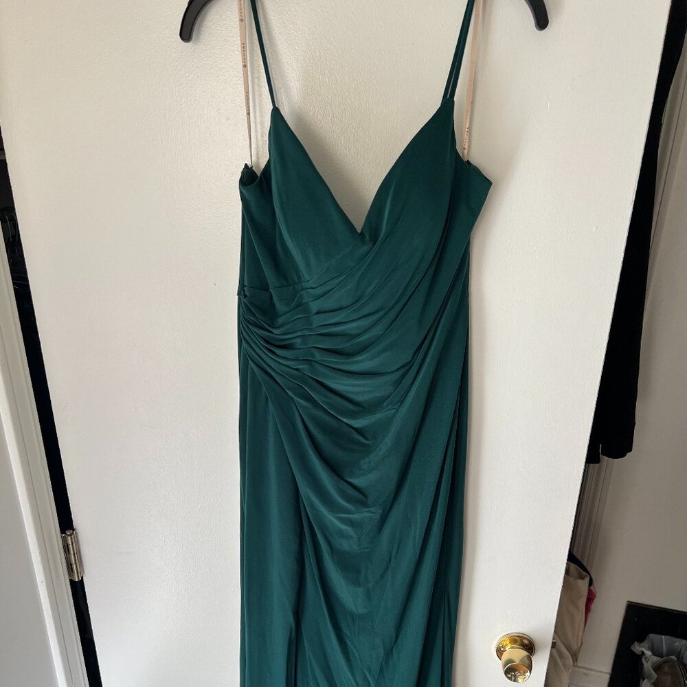 Evergreen Evening Gown